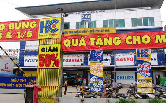 Cahj tranh giữa các siêu thị điện máy ngày càng khốc liệt