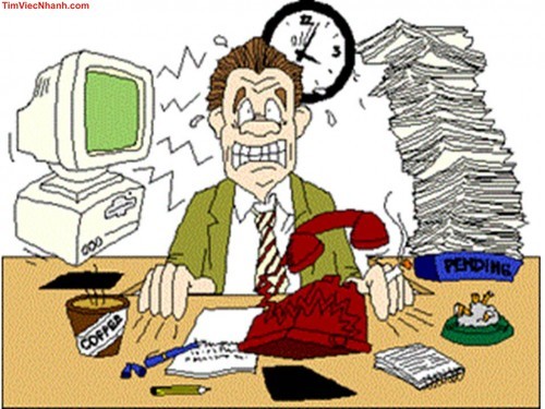 Thổi bay stress trong công việc