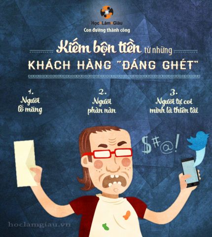 Kiếm tiền từ những khách hàng “đáng ghét”