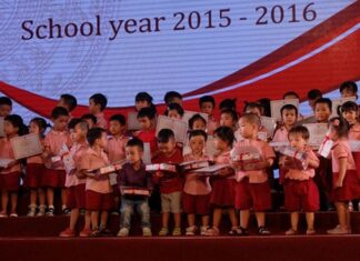 Lễ bế giảng đầy tự tin của trẻ mầm non