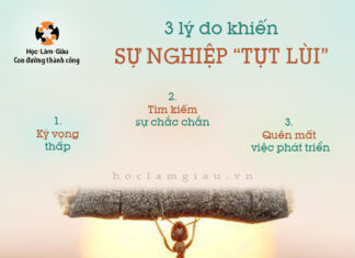 3 lý do khiến sự nghiệp “tụt lùi”
