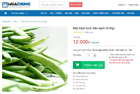Năm 2014, thương mại điện tử có dấu hiệu khởi sắc