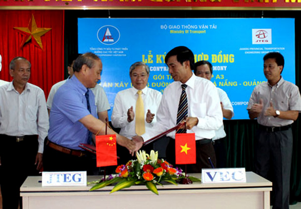 Nhà thầu Trung Quốc trúng thầu xây 10,6 km đường cao tốc Đà Nẵng – Quảng Ngãi