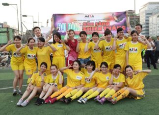 Khai mạc giải bóng đá nữ MISA khu vực phía Bắc – cup Pha Lê 2016 tranh tài