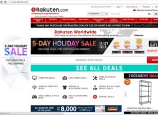 Rakuten – “cột trụ” thương mại điện tử phương Đông