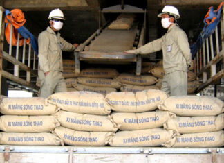 Tồn kho ximăng tiếp tục gia tăng