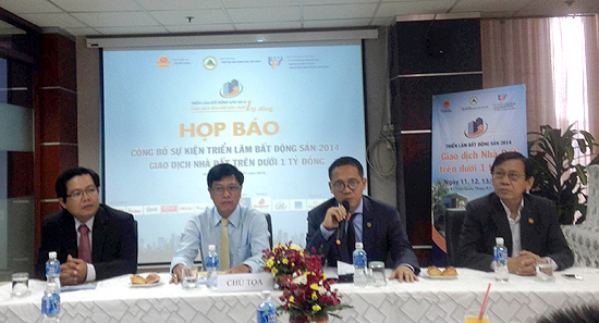 Triển lãm bất động sản 2014: Tập trung giao dịch dưới 1 tỷ đồng