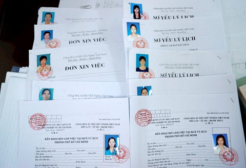 Thất bại vì hồ sơ xin việc