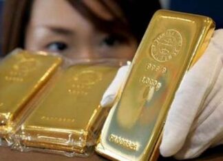 Giá vàng tăng giá trở lại do USD yếu