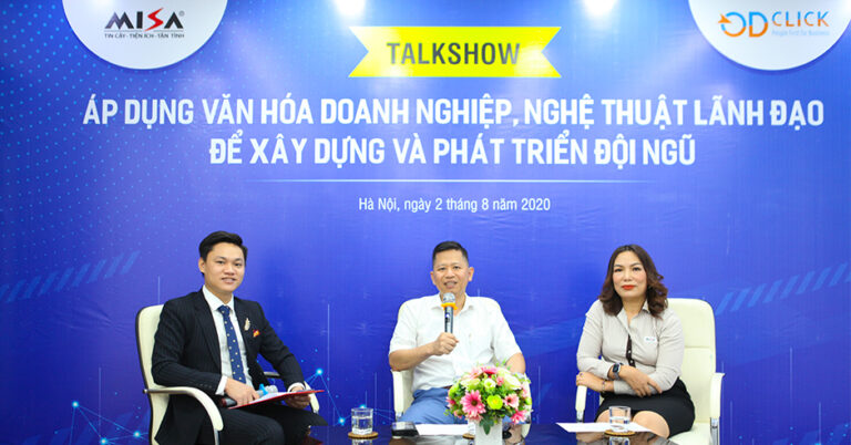 Hơn 600 doanh nghiệp tham gia talkshow Áp dụng văn hóa doanh nghiệp, nghệ thuật lãnh đạo để xây dựng và phát triển đội ngũ