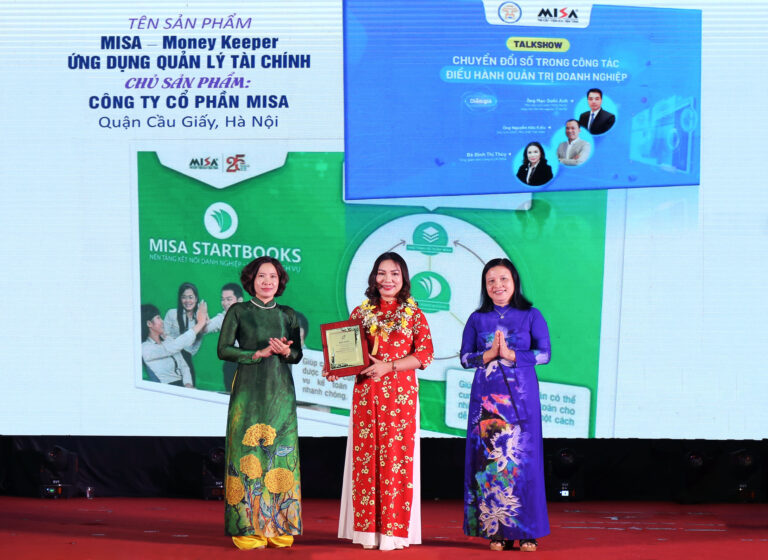 MISA MoneyKeeper xuất sắc giành danh hiệu Sản phẩm sáng tạo năm 2020