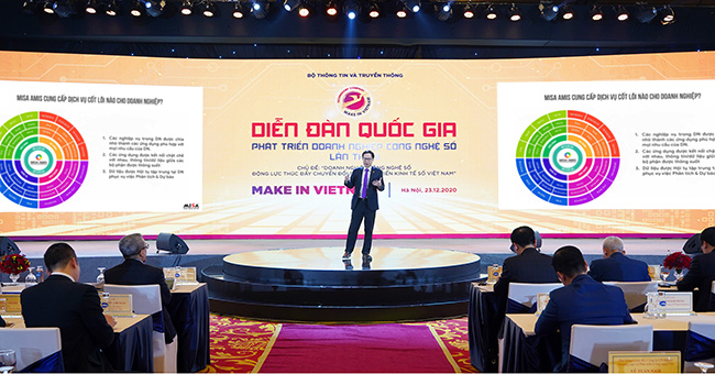 MISA mang hệ sinh thái chuyển đổi số tới Diễn đàn Phát triển doanh nghiệp công nghệ số 2020