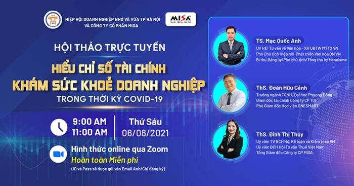 Hiểu bức tranh tài chính để khám “sức khỏe” doanh nghiệp, tìm lối đi “vượt bão” Covid