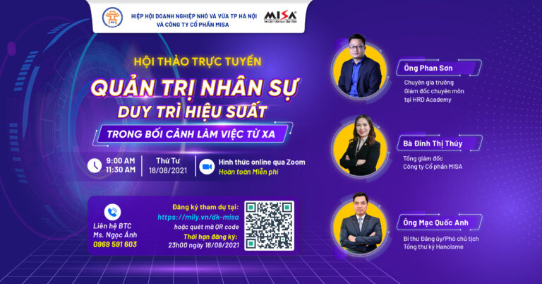 Giải bài toán quản trị nhân sự – duy trì hiệu suất trong bối cảnh làm việc từ xa