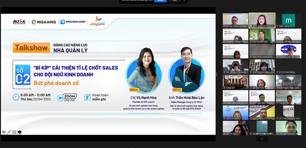 Gần 300 nhà quản lý DN tham dự Hội thảo MISA cải thiện tỷ lệ chốt sales và bứt phá doanh số