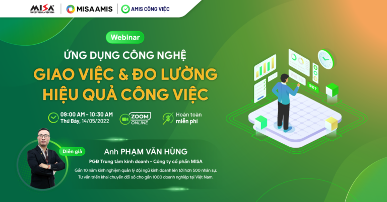 Ứng dụng công nghệ giao việc và đo lường hiệu quả công việc
