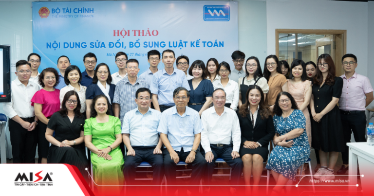 MISA đưa nhiều ý kiến tham luận đóng góp cho nội dung sửa đổi, bổ sung Luật Kế toán