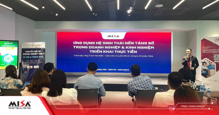 Doanh nghiệp tối ưu vận hành nhờ ứng dụng hệ sinh thái nền tảng số