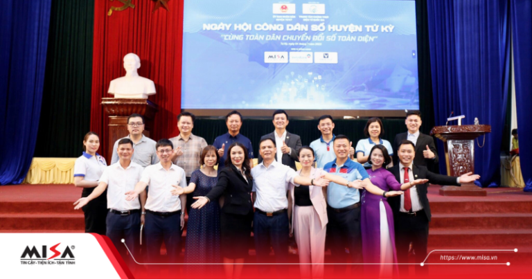MISA mang đến nhiều giải pháp số hữu ích trong “Ngày hội công dân số huyện Tứ Kỳ”