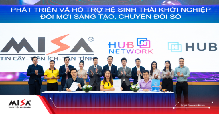 MISA ký kết hợp tác MOU với Hub Global, Hub Network về phát triển hệ sinh thái khởi nghiệp đổi mới sáng tạo và chuyển đổi số