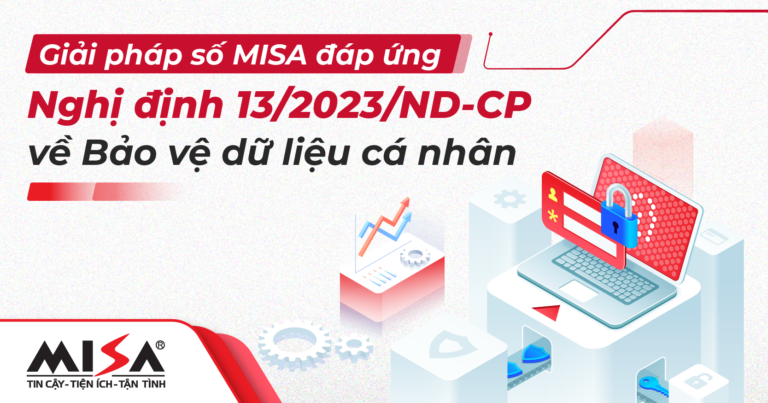 Giải pháp số MISA đáp ứng Nghị định 13/2023/ND-CP về Bảo vệ dữ liệu cá nhân