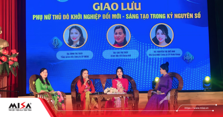 MISA chia sẻ kinh nghiệm đổi mới sáng tạo tại Ngày hội “Phụ nữ Thủ đô khởi nghiệp sáng tạo” năm 2023