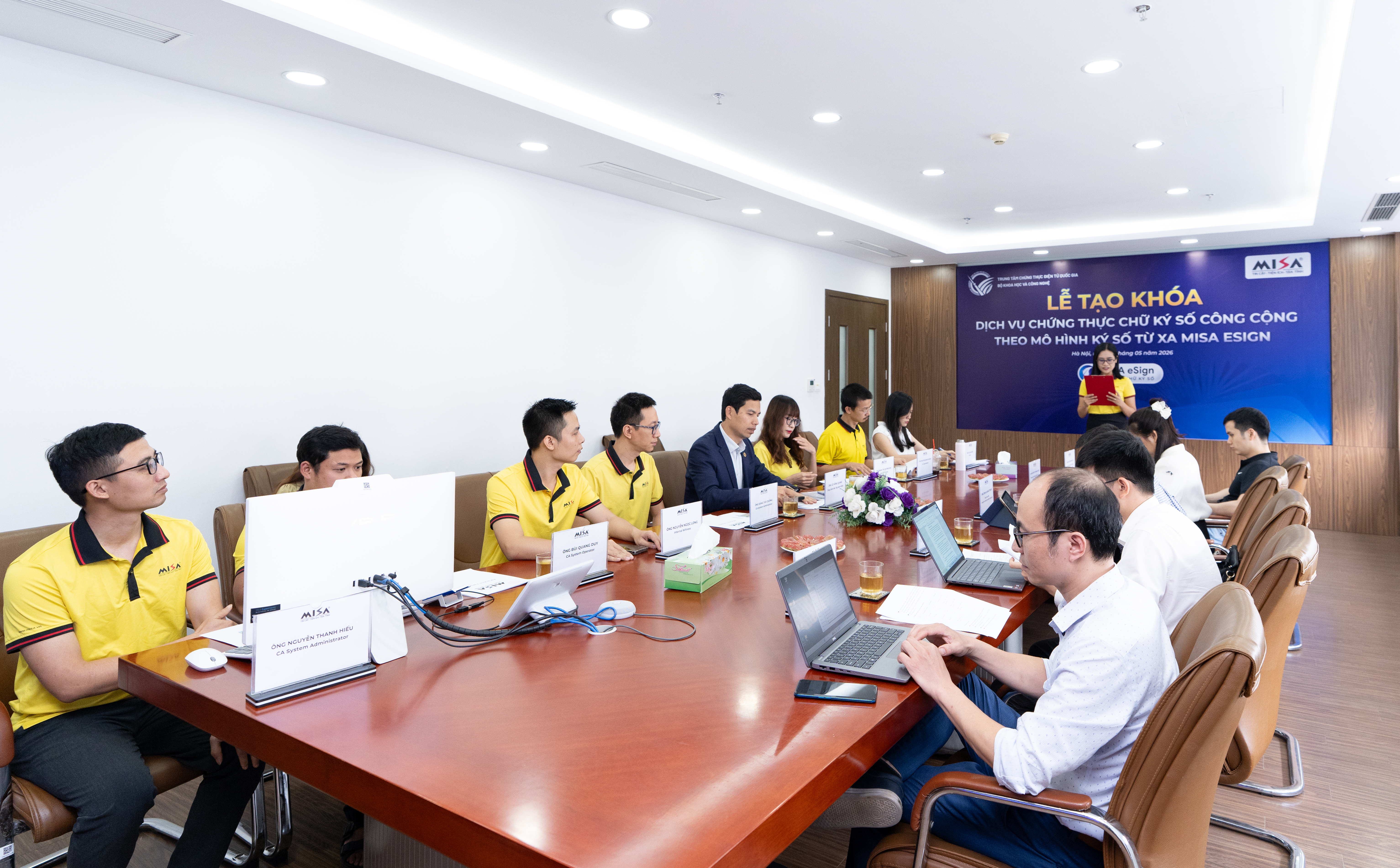 MISA tạo khóa chứng thư số, thúc đẩy giao dịch số an toàn