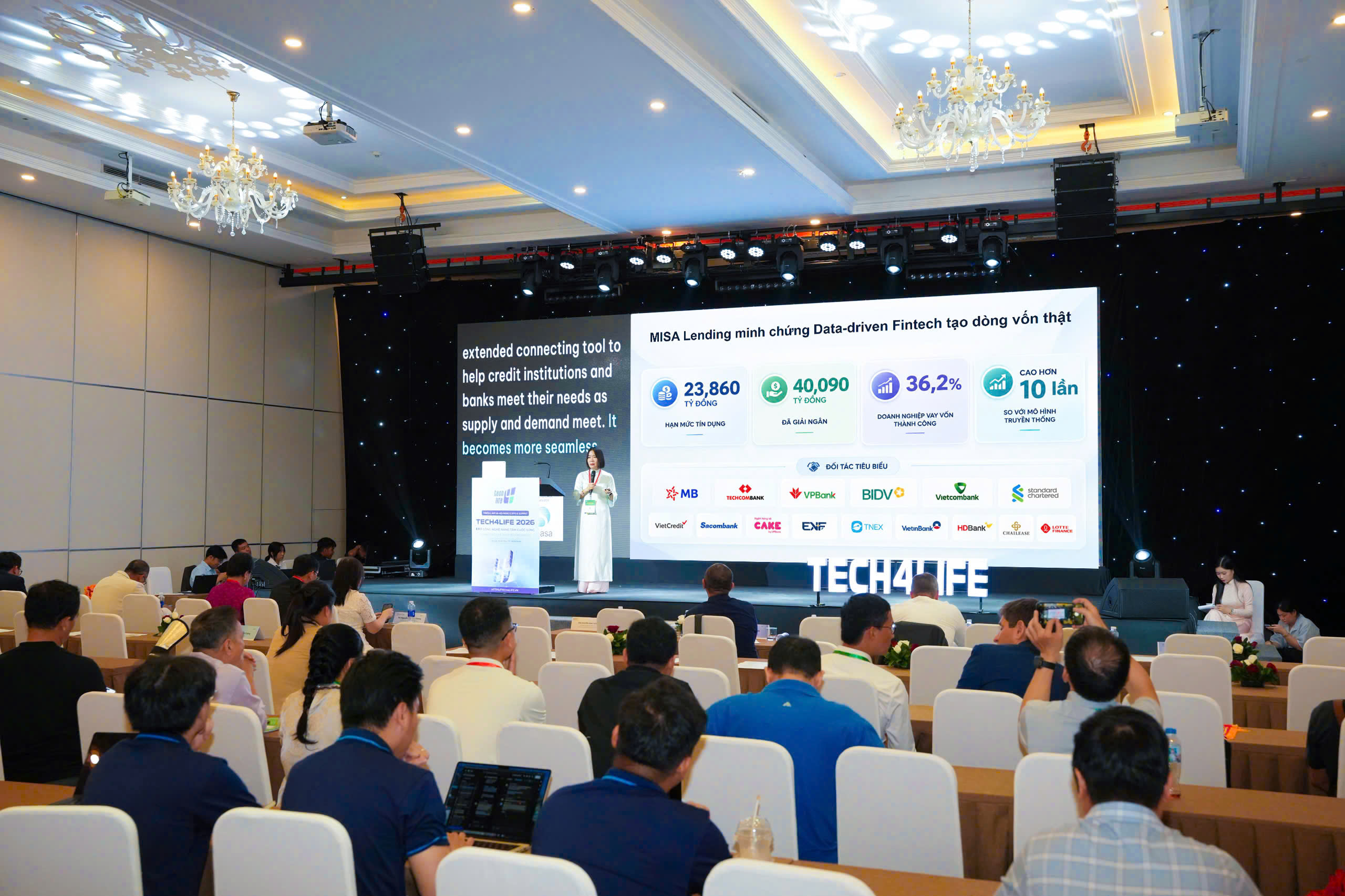 MISA thúc đẩy quản trị bằng dữ liệu, khơi thông dòng vốn cho doanh nghiệp và hộ kinh doanh tại Tech4life 2026
