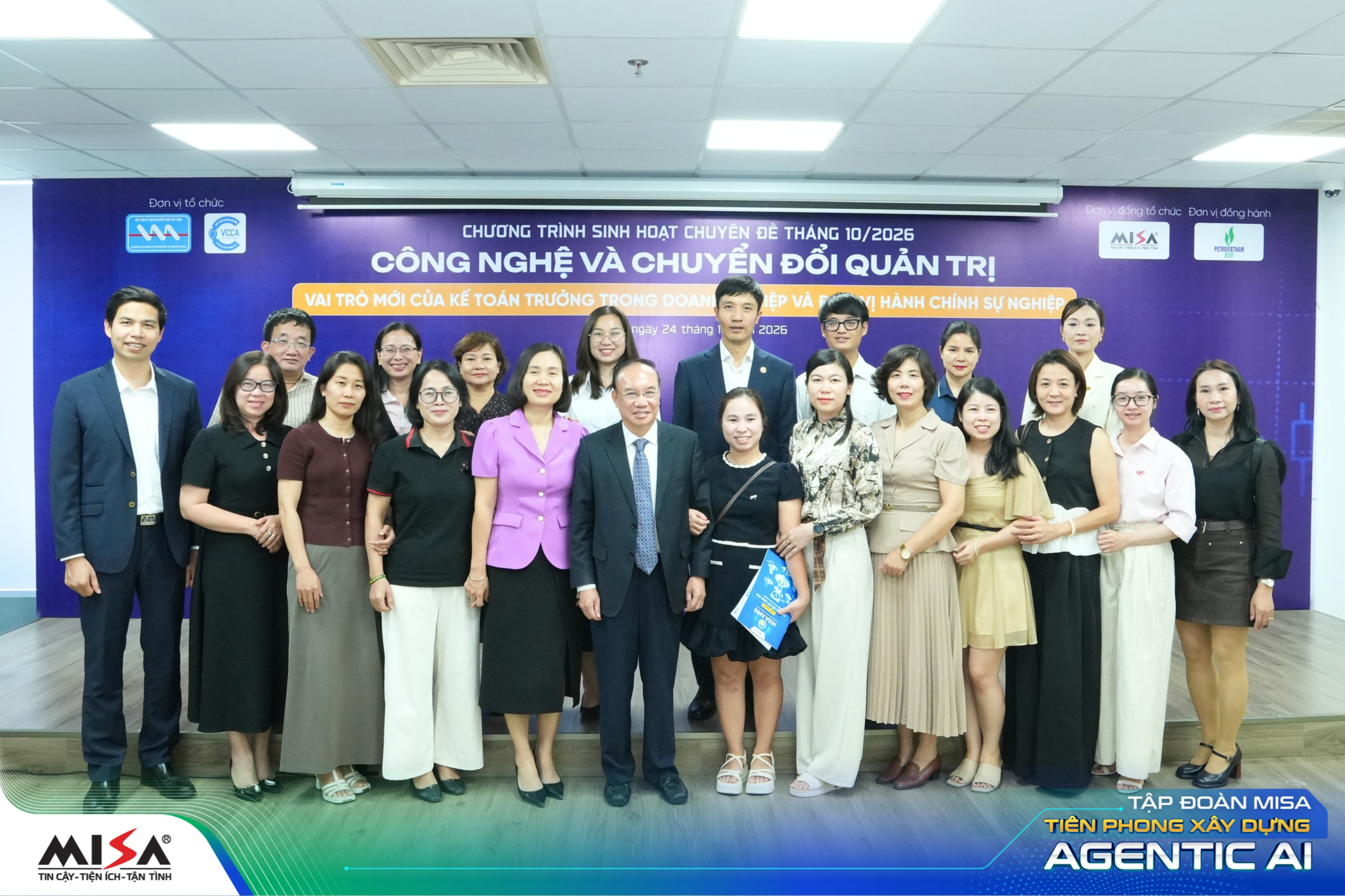 MISA đồng hành cùng kế toán trưởng toàn quốc nâng cao hiệu quả quản trị trong kỷ nguyên số